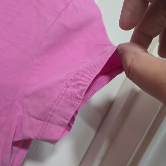 J.Crew Pink Essential Tee Short Sleeve Cotton Crewneck Size XS - Picture 4 of 5